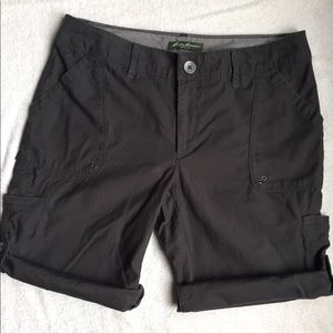 Eddie Bauer charcoal gray shorts